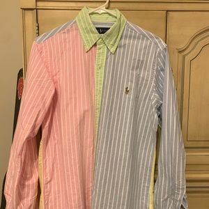 NEW NEVER WORN Ralph Lauren Multi-Color Oxford